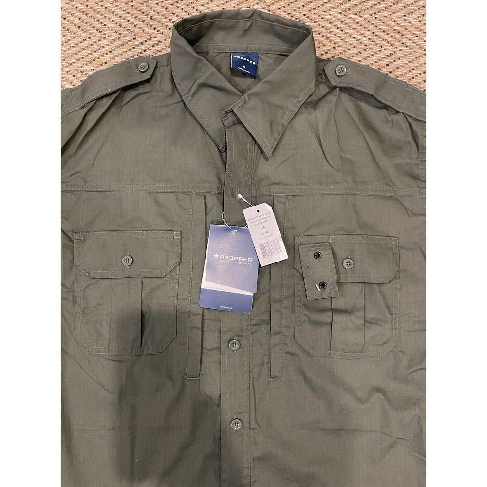 Propper Men's Short SLEEVE LIGHTWEIGHT TACTICAL SHIRT Size Medium - Picture 3 of 7